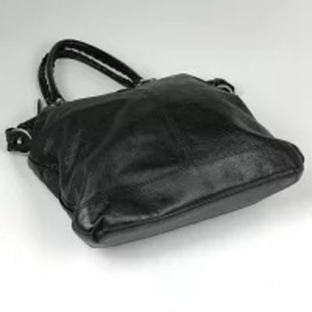 Balenciaga Square Bag Leather Tote Black